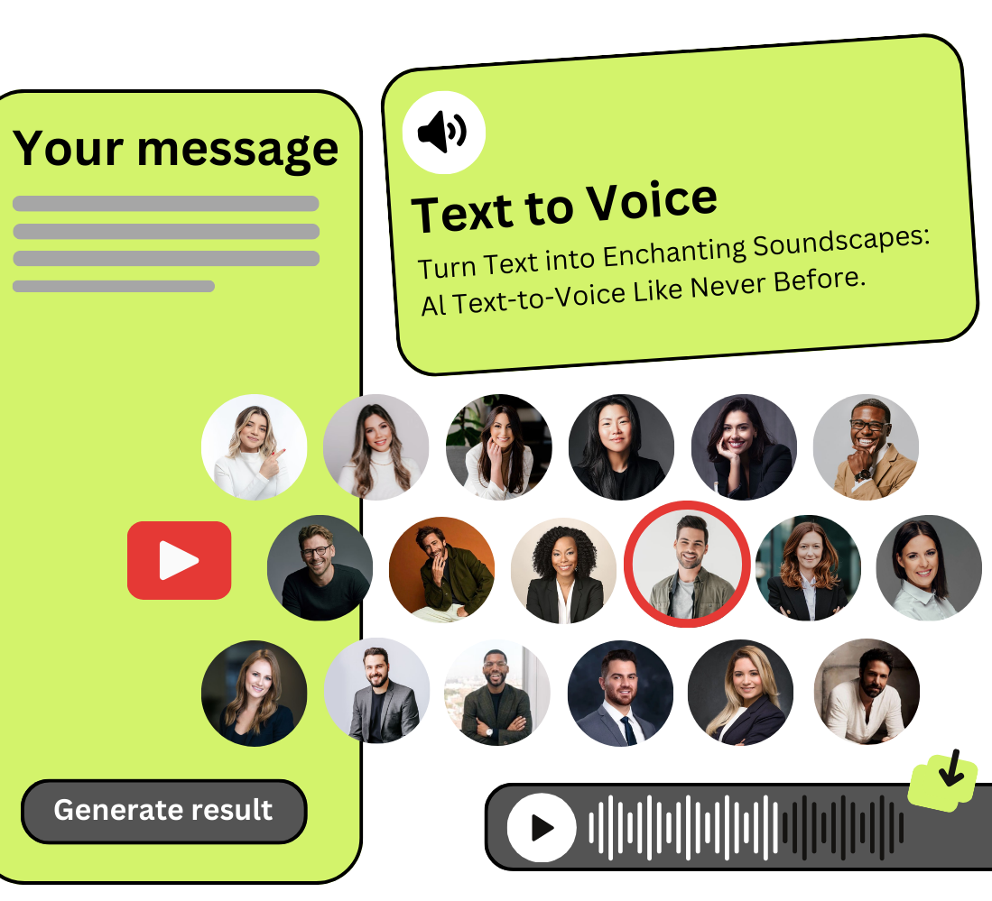 AI text to voice transformer